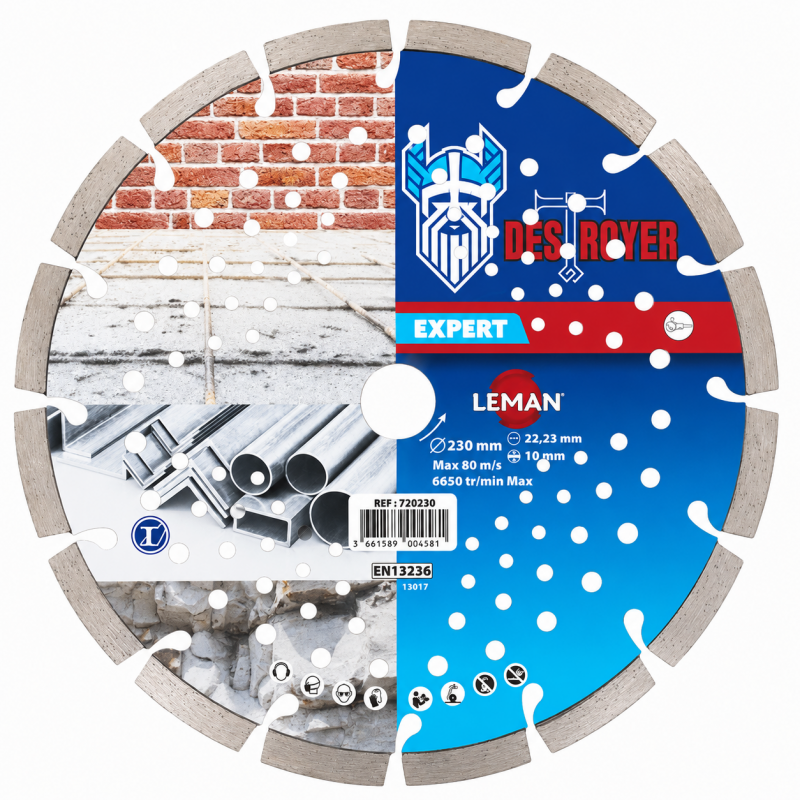 Leman Disque Diamant Segmente D125 LEMAN Kobleo