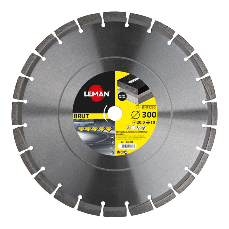 Leman Disque Diamant Asphalte D300 LEMAN Kobleo