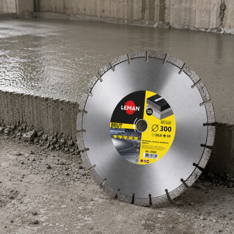 Leman Disque Diamant Asphalte D300 LEMAN Kobleo