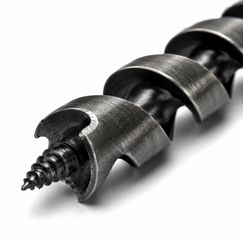 Leman Meche Helicoidale a Bois D. 30 mm Queue 6 Pans, Leman Kobleo