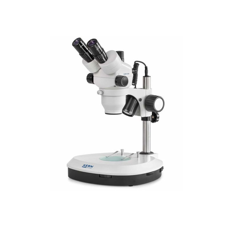 Kern sohn Microscope à zoom stéréo Trinoculaire OZM544 3W Led 0,7x4,5x Kern Kobleo