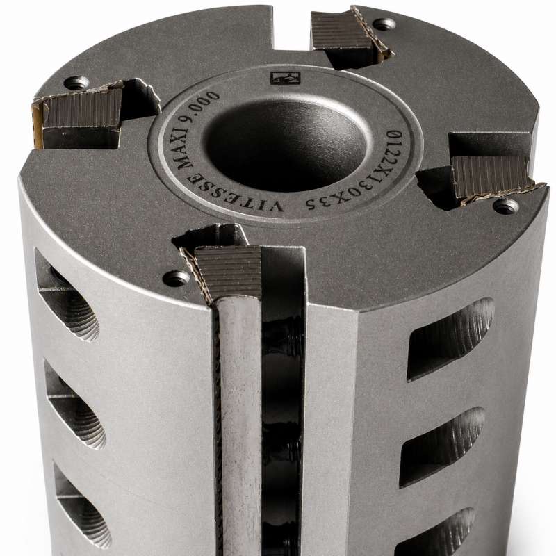 Porte-Outils Couteaux Dos Crante D. 122 mm, Leman