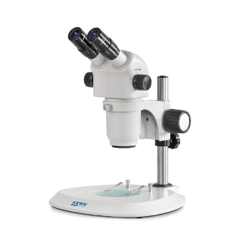 Kern sohn Microscope à zoom stéréo OZP558 trinoculaire 3W Led 0,6x-5,5x Kern Kobleo