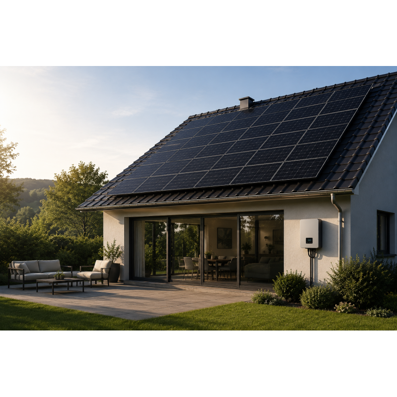 Mecafer Panneau solaire bi-facial Mecafer 500W Kobleo