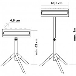 Leman Lot de 10 Servantes Atelier Rouleau Billes LEMAN Kobleo