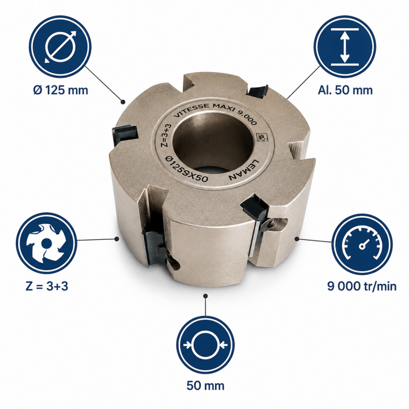PO Calibrer D125 Al50 LEMAN