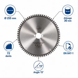 Leman Lame Carbure Scie D255 Z72 LEMAN Kobleo