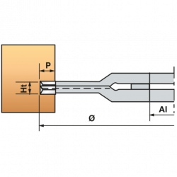 Leman Fraise a Rainer Extensible HSS D. 160 mm Pro, Leman Kobleo