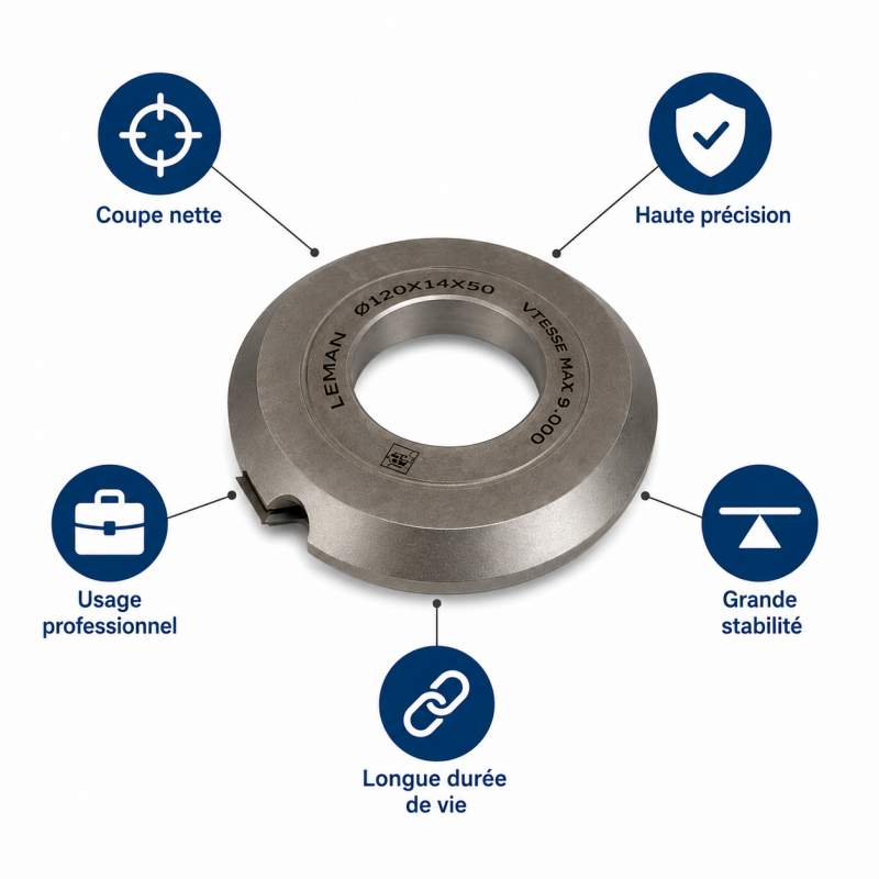 Leman PO Chanfrein 45 D120 Inferieurs LEMAN Kobleo