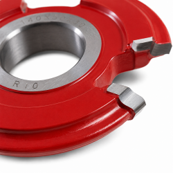 Leman Fraise Quart de Rond HSS R. 10 mm Toupie, Leman Kobleo