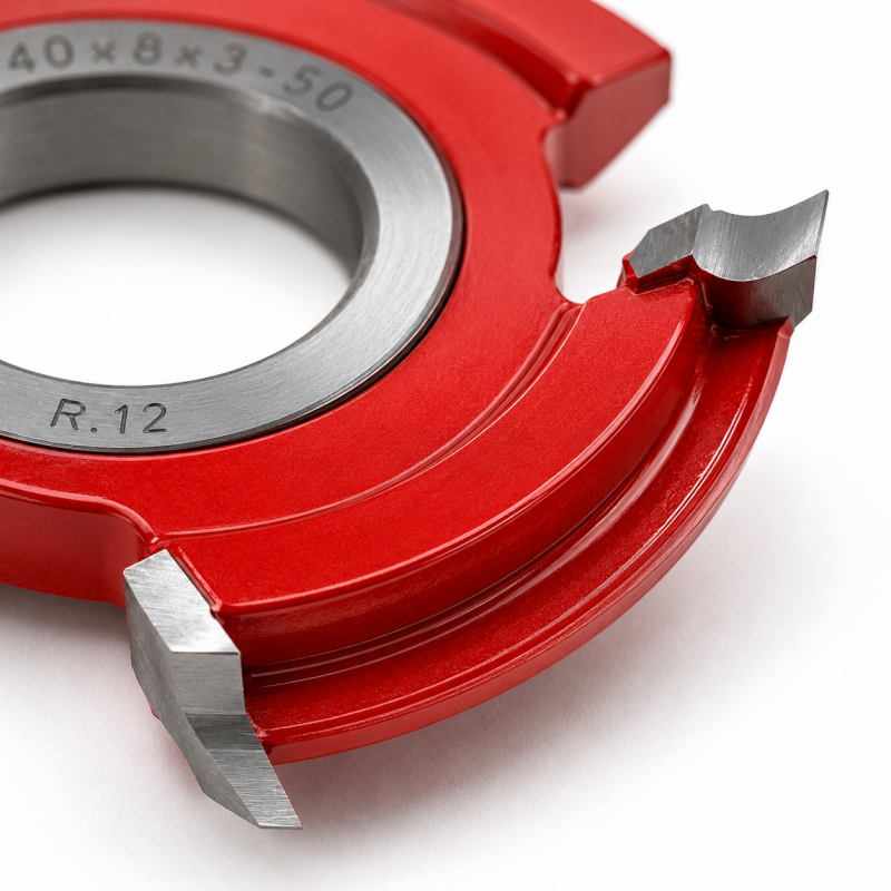 Leman Fraise Quart de Rond HSS R. 15 mm Toupie, Leman Kobleo