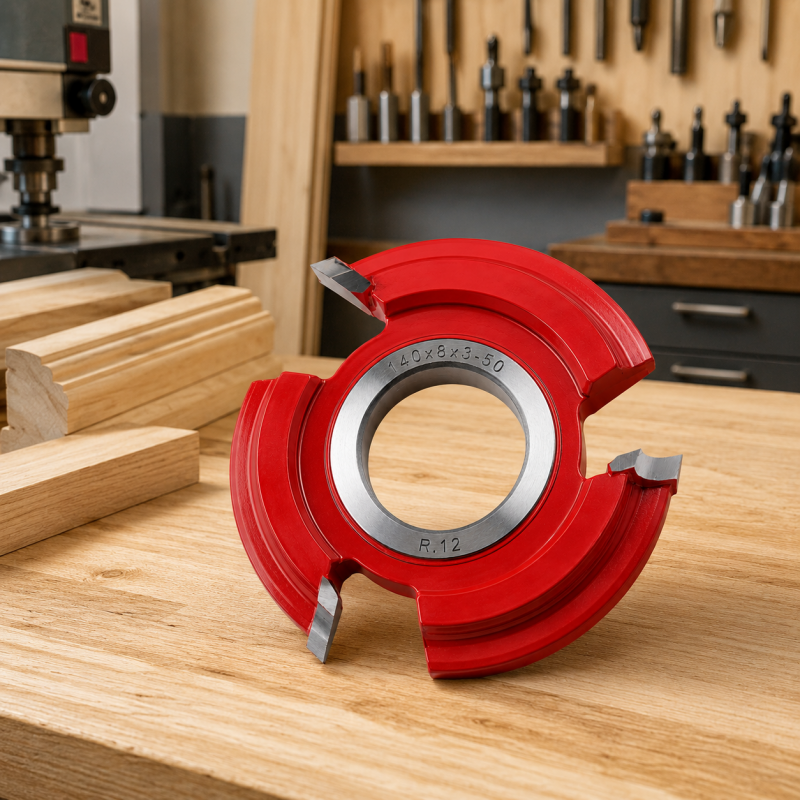 Leman Fraise Quart de Rond HSS R. 15 mm Toupie, Leman Kobleo