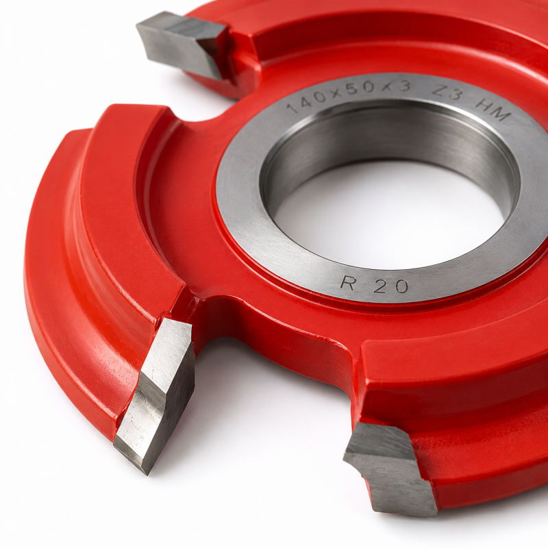 Leman Fraise Quart de Rond Carbure HM R. 20 mm Toupie, Leman Kobleo