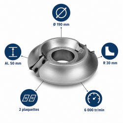 Leman PO Quart Rond R30 D190 LEMAN Kobleo