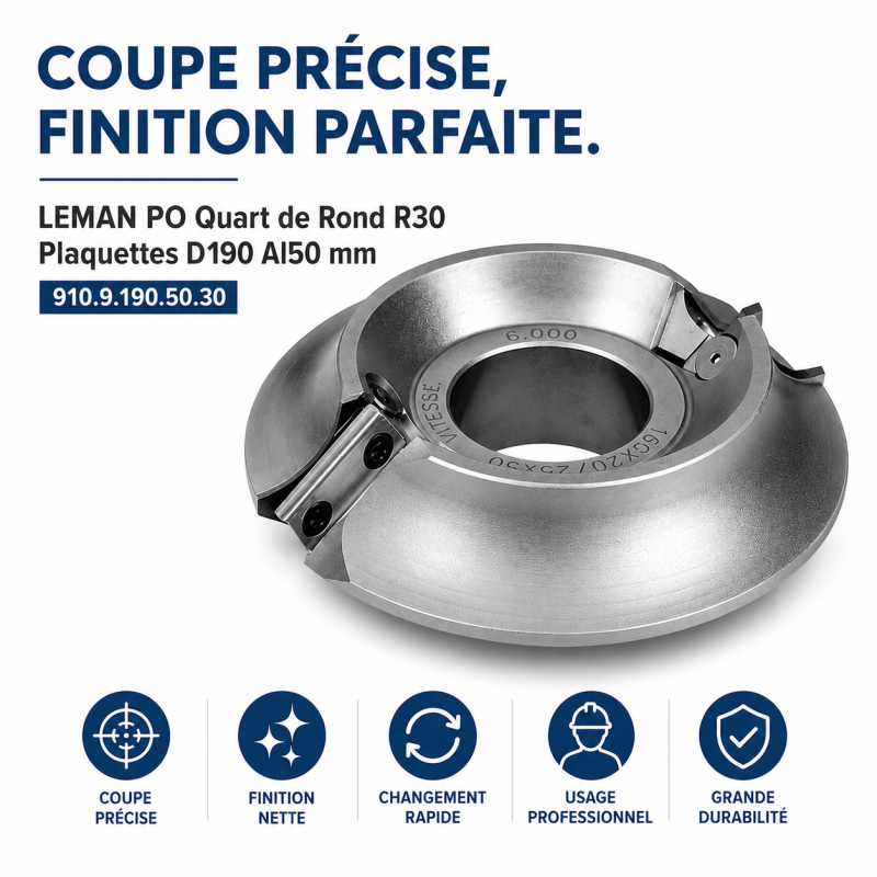 Leman PO Quart Rond R30 D190 LEMAN Kobleo