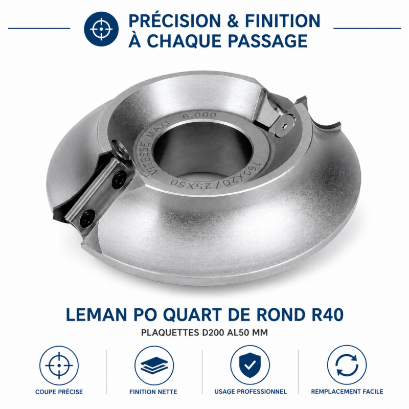 Leman PO Quart Rond R40 D200 LEMAN Kobleo
