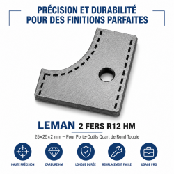 Leman 2 Fers R12 HM 25x25x2 mm LEMAN Kobleo