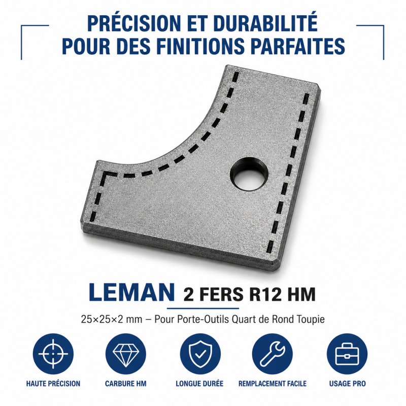 Leman 2 Fers R12 HM 25x25x2 mm LEMAN Kobleo