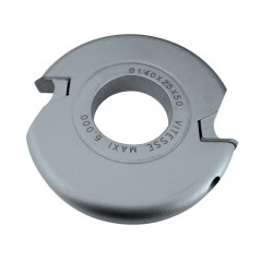 Leman Porte-Outils Conge Plaquettes D. 140 mm R. 8 mm, Leman Kobleo