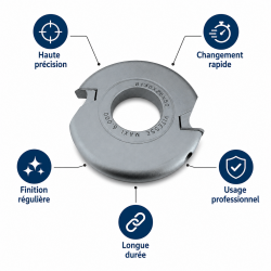 Leman Porte-Outils Conge Plaquettes D. 160 mm R. 12 mm, Leman Kobleo