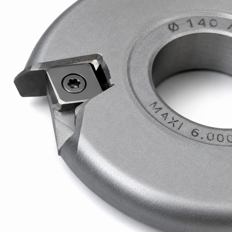 Leman Porte-Outils Conge Plaquettes D. 160 mm R. 20 mm, Leman Kobleo