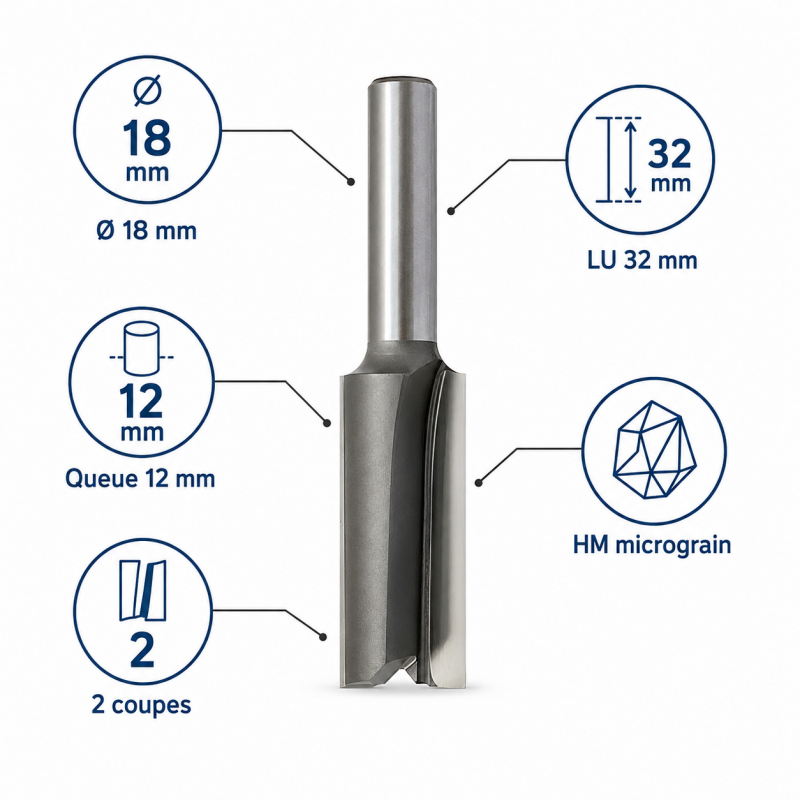 Leman Meche Rainer Droite HM D18 LU32 Q12 LEMAN Kobleo