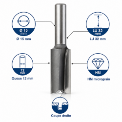 Leman Meche Rainer Droite HM D15 LU32 Q12 LEMAN Kobleo