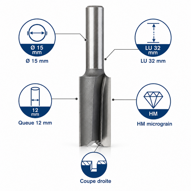 Leman Meche Rainer Droite HM D15 LU32 Q12 LEMAN Kobleo