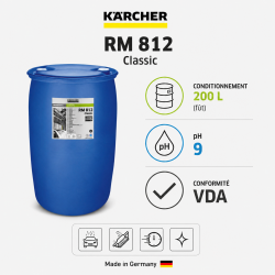 Karcher Mousse Active VehiclePro RM 812 Classic Bidon de 200 L, Karcher Kobleo