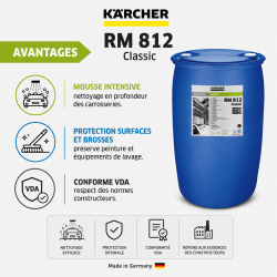 Karcher Mousse Active VehiclePro RM 812 Classic Bidon de 200 L, Karcher Kobleo