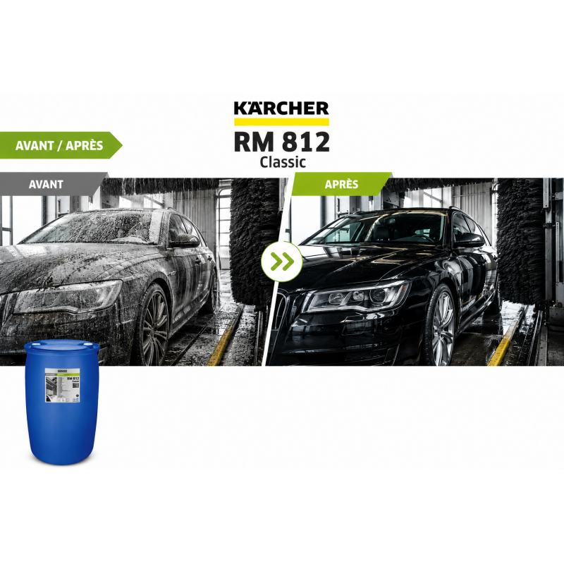 Karcher Mousse Active VehiclePro RM 812 Classic Bidon de 200 L, Karcher Kobleo