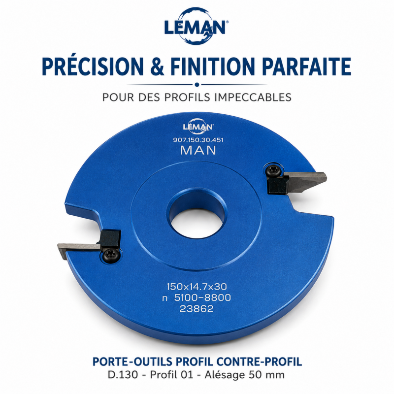 Leman Porte-Outils Profil Contre-Profil N 01 Pro, Leman Kobleo
