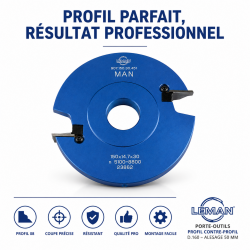 Leman Porte-Outils Profil Contre-Profil N 08 Pro, Leman Kobleo