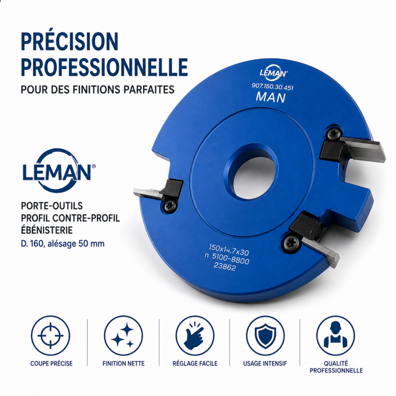 Leman Porte-Outils Profil Contre-Profil N 19 Pro, Leman Kobleo