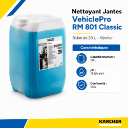 Karcher Nettoyant Jantes VehiclePro RM 801 Classic Bidon de 20 L, Karcher Kobleo