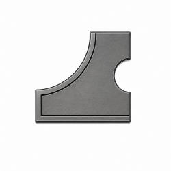 Leman Plaquette HM Quart de Rond R. 7.5 mm Pro, Leman Kobleo