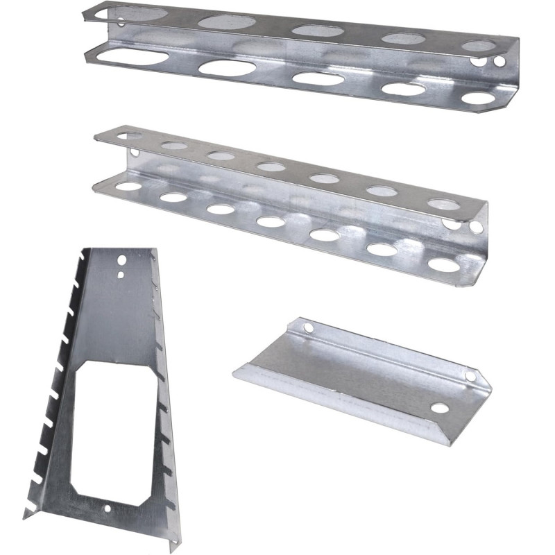 Simon Rack Pack de 4 accessoires pour panneau d'atelier ACC010 Simon Rack Kobleo