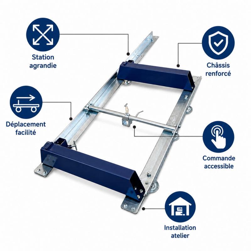 Leman Extension Rail 1950 LEMAN Kobleo
