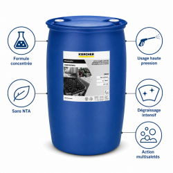 Karcher Detergent Actif PressurePro RM 81 Alcalin Bidon de 200 L, Karcher Kobleo