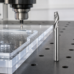 Leman Fraise CNC Carbure Plexiglas D. 6 mm Pro, Leman Kobleo