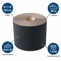 Leman Rouleau Abrasif Parquet Gr36 LEMAN Kobleo