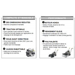 Karcher Balayeuse multifonction autotractée 26KW 35 CV 800MM 1680 m²/h KM 80 W Kobleo Karcher Balayeuse multifonction autotractée 26KW 35 CV 800MM 1680 m²/h KM 80 W Kobleo