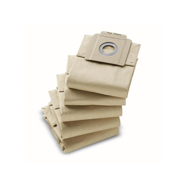 Karcher 10 Filtres papier 2 couches pour aspirateurs T7/1 et T10/1 Karcher Kobleo