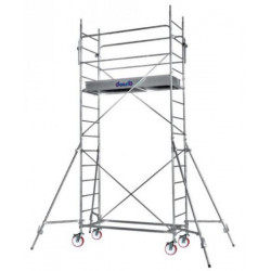 Duarib Echafaudage roulant en acier Haut. Max 7,10m AC 200 Duarib Kobleo