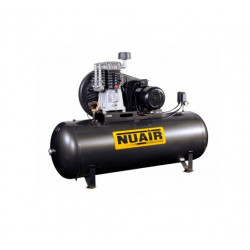 Nuair Compresseur à air bi-étagés 55CV 4kW Triphasé 270L 14 bar NB7/55FT/270 Nuair Kobleo