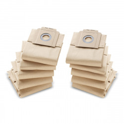 Karcher 10 Filtres papier 2 couches pour aspirateurs T7/1 et T10/1 Karcher Kobleo Karcher 10 Filtres papier 2 couches pour aspirateurs T7/1 et T10/1 Karcher Kobleo
