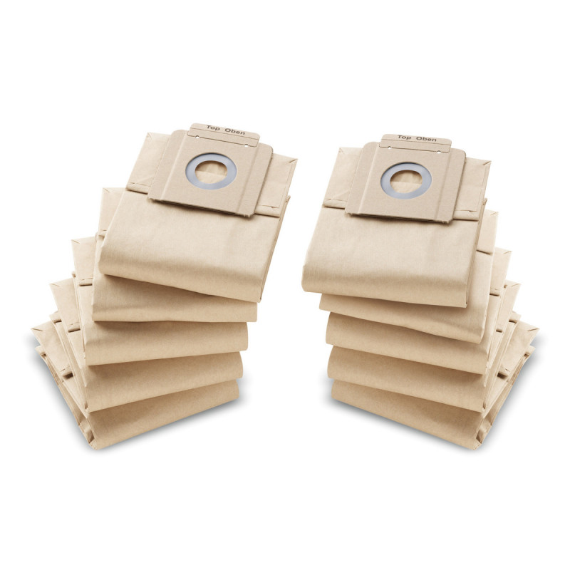 Karcher 10 Filtres papier 2 couches pour aspirateurs T7/1 et T10/1 Karcher Kobleo Karcher 10 Filtres papier 2 couches pour aspirateurs T7/1 et T10/1 Karcher Kobleo
