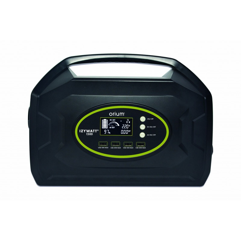 Orium Pack station d'énergie Izywatt 1500 et 2 panneaux solaires pliant 120W Kobleo Orium Pack station d'énergie Izywatt 1500 et 2 panneaux solaires pliant 120W Kobleo