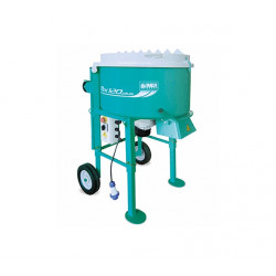 Imer Malaxeur 1,4kW 230V Monophasé cuve 120L MIX 120 + Imer Kobleo