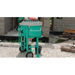 Imer Malaxeur 1,4kW 230V Monophasé cuve 120L MIX 120 + Imer Kobleo